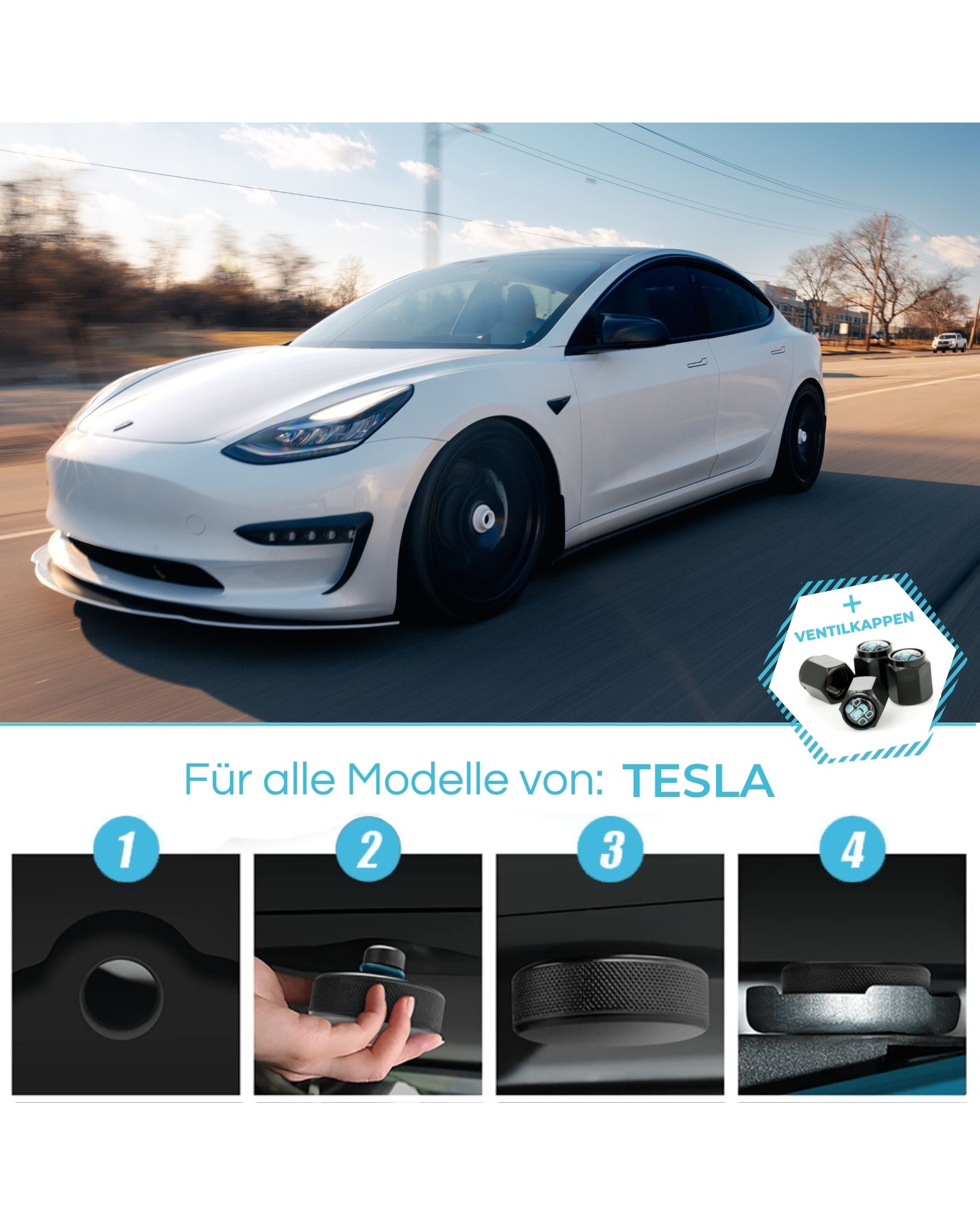 ENRGY PAD - Tesla Wagenheber Gummiauflage