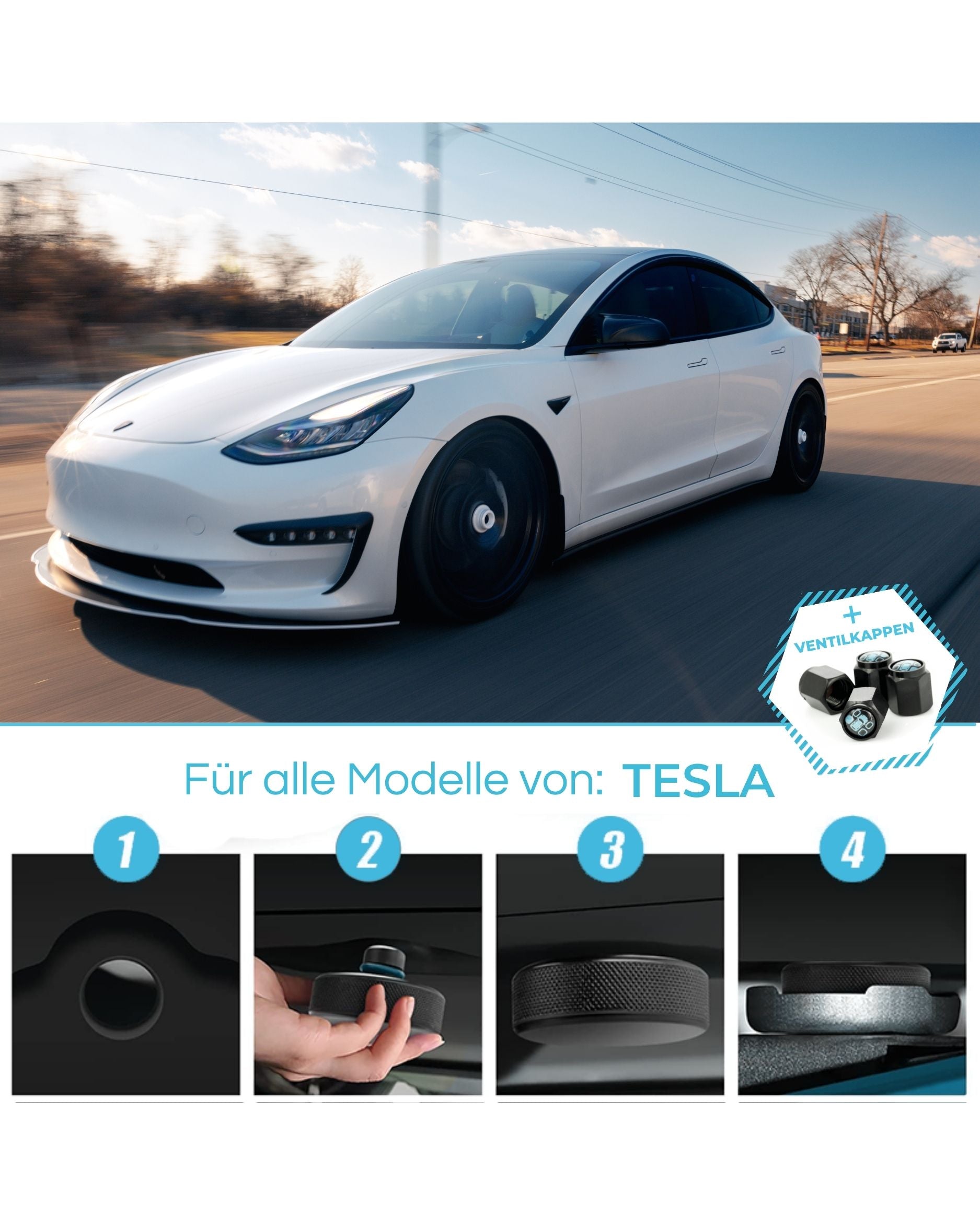 ENRGY PAD - Tesla Wagenheber Gummiauflage