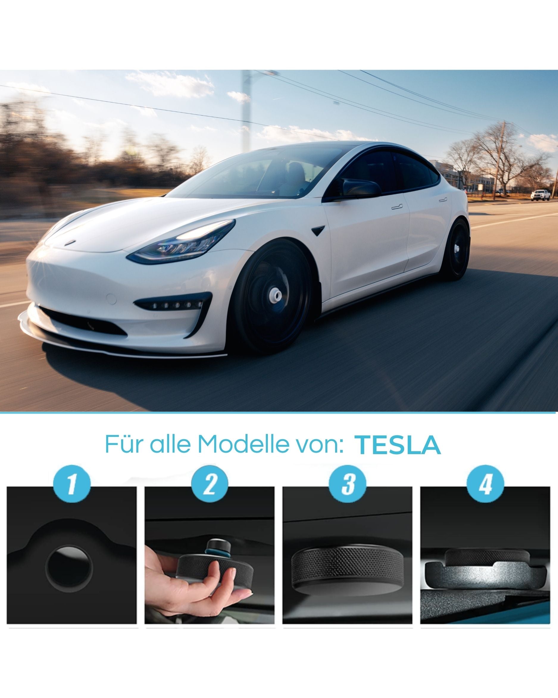 ENRGY PAD - Tesla Wagenheber Gummiauflage