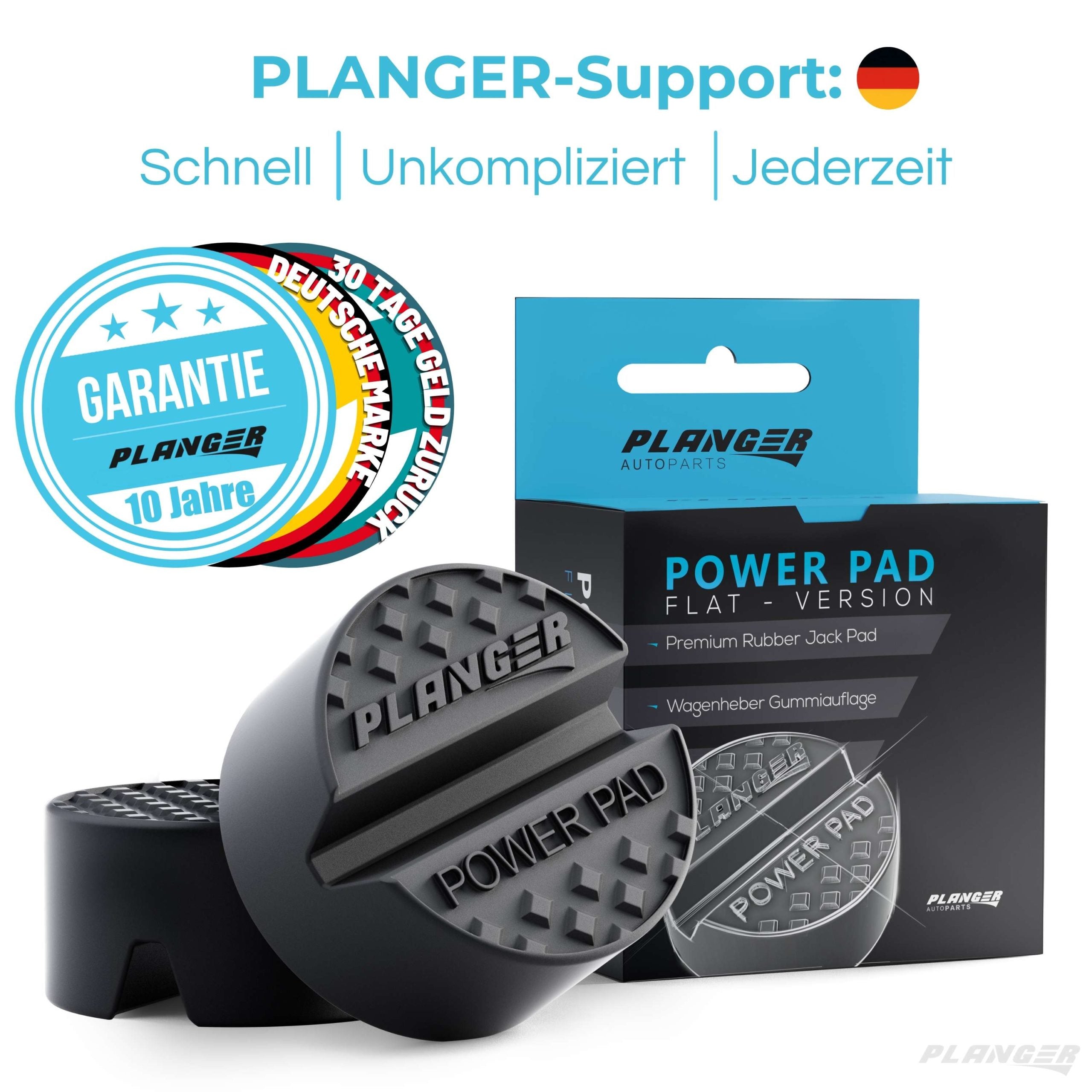 toolmate® Wagenheber 2x Wagenheber Gummiauflage stabil & universal