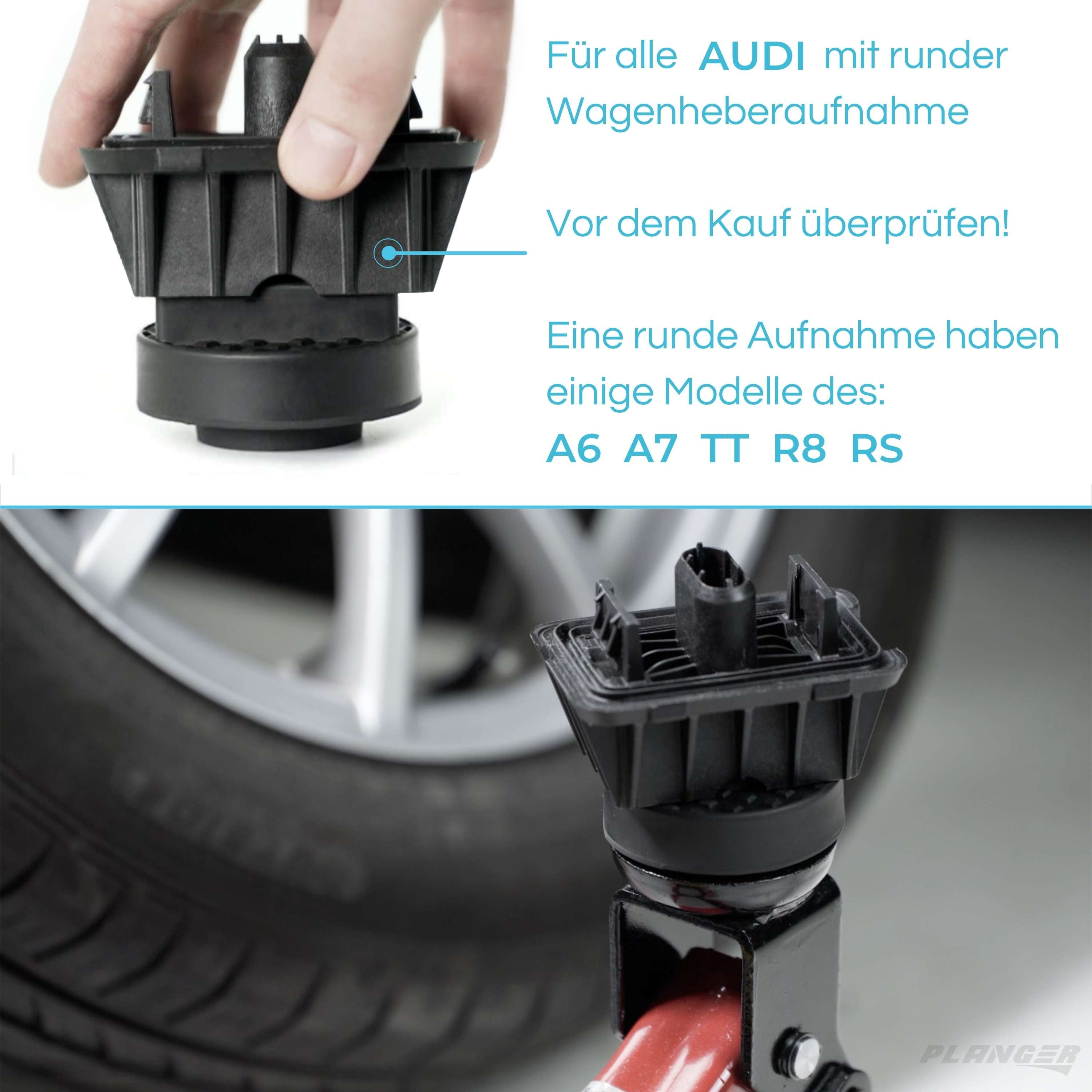 CURBY PAD - Audi Wagenheber Gummiauflage