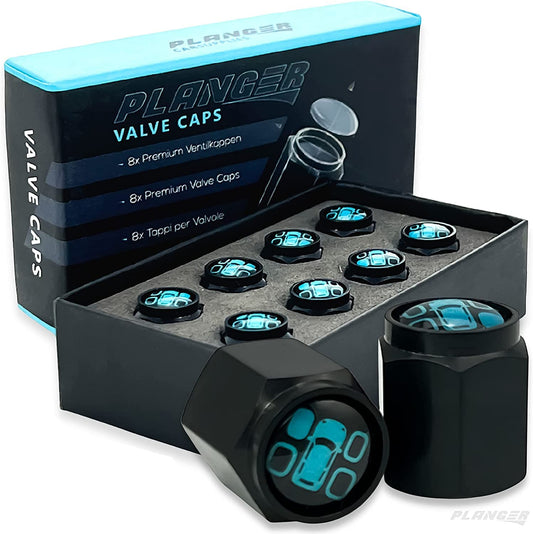 VALVE CAPS - Ventilkappen Auto 8X